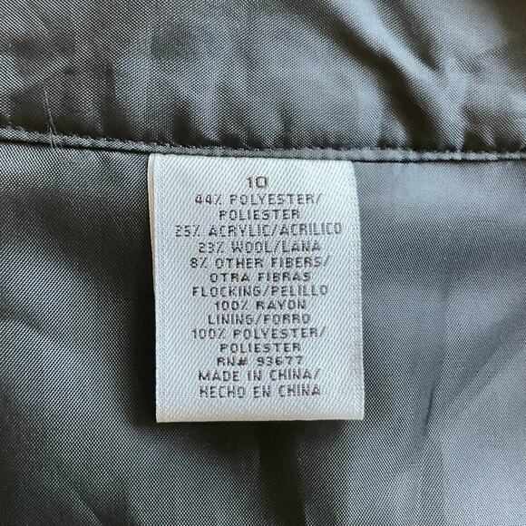 East 5th Wool‎ Floral Print Skirt Women's 10 - Picture 3 of 9